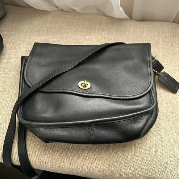 AS IS VINTAGE COACH *REHAB BUNDLE of 3 FLAWS Leather N30-9790 & AG-4115 & Wallet - Picture 5 of 16